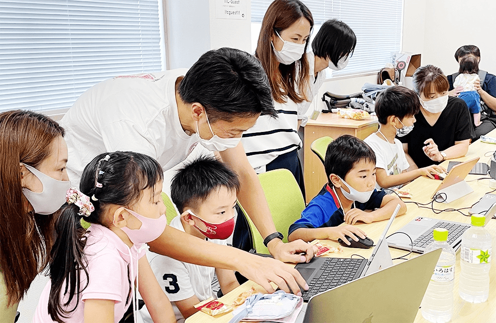 第6回CoderDojo八戸!オンラインメンターも参加しました! thumbnail